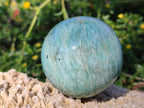 Polished Amazonite Spheres x 4 From Madagascar - Toprock Gemstones and Minerals 