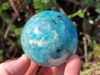 Polished Amazonite Spheres x 4 From Madagascar - Toprock Gemstones and Minerals 