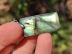 Hand Made Labradorite Necklaces x 12 From Madagascar - Toprock Gemstones and Minerals 