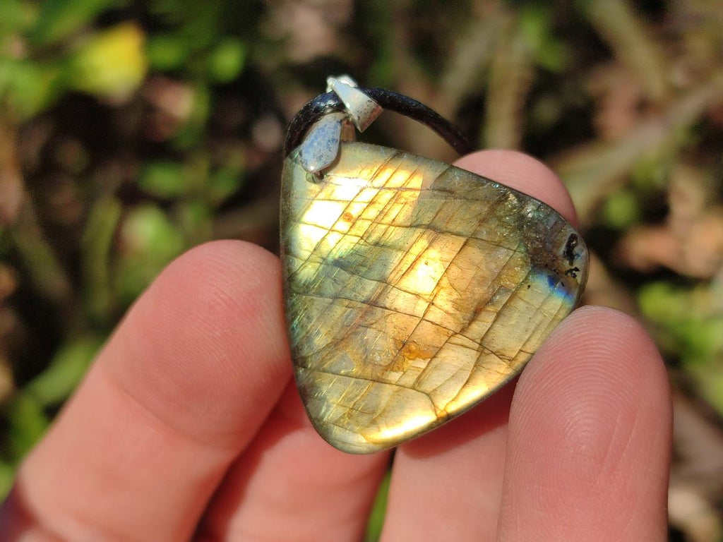 Hand Made Labradorite Necklaces x 12 From Madagascar - Toprock Gemstones and Minerals 