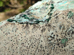 Natural Large Drusy Coated Chrysocolla Specimen with Dendrites and Malachite x 1 From Lupoto Mine, Congo - Toprock Gemstones and Minerals 