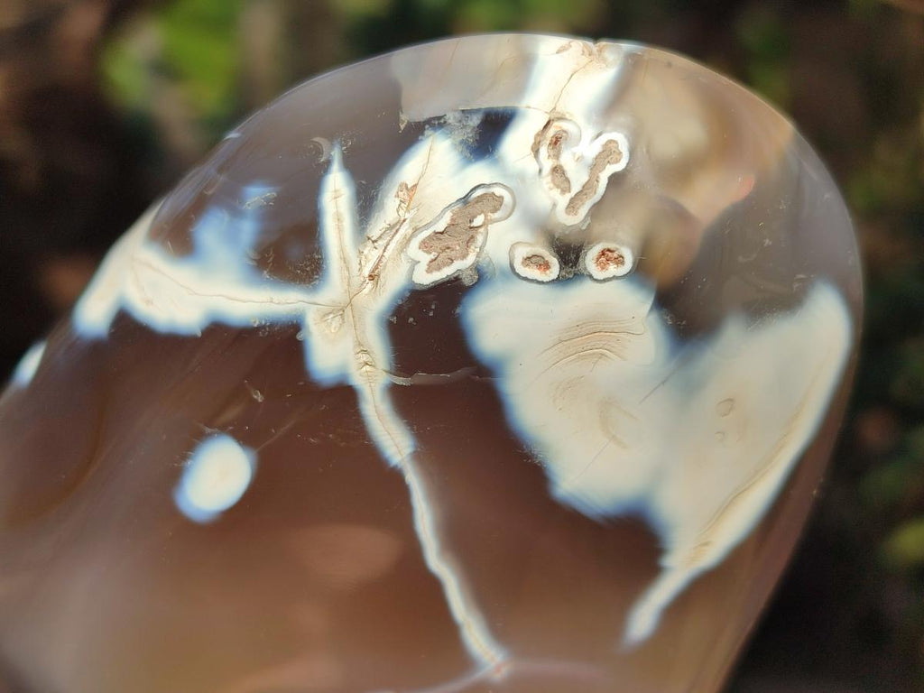 Polished Mixed Agate Standing Display Pieces x 4 From Madagascar - Toprock Gemstones and Minerals 