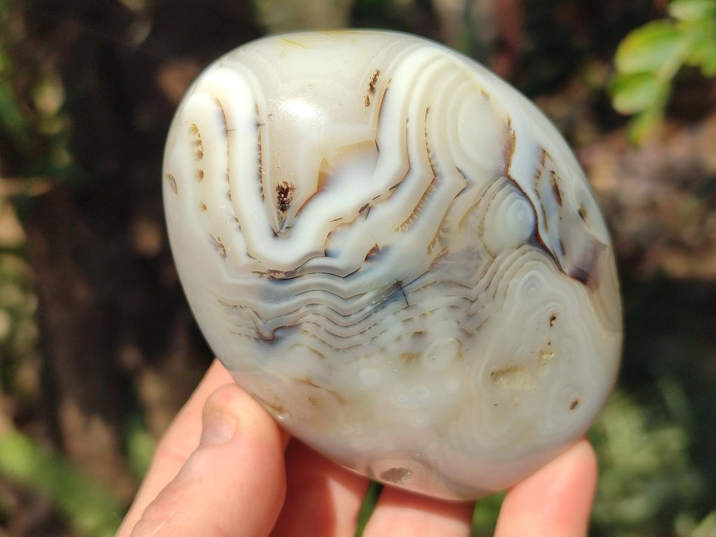 Polished Mixed Agate Standing Display Pieces x 4 From Madagascar - Toprock Gemstones and Minerals 