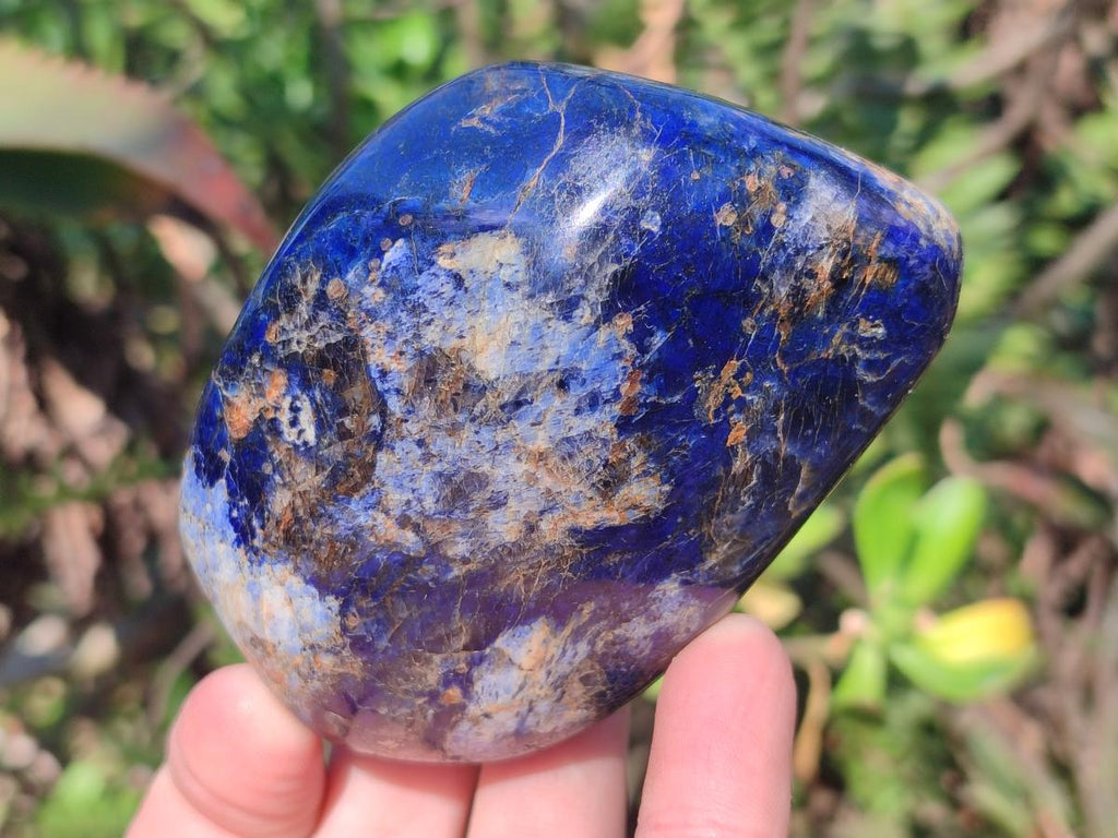 Polished Dumortierite Standing Display Pieces x 6 From Madagascar - Toprock Gemstones and Minerals 