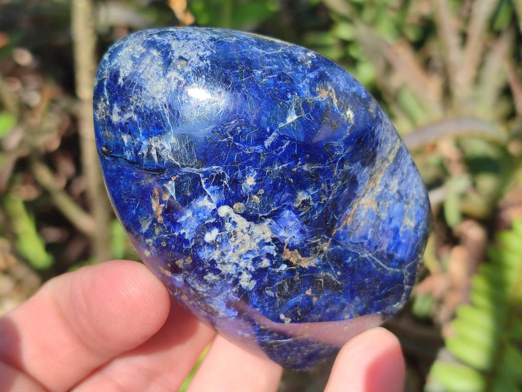 Polished Dumortierite Standing Display Pieces x 6 From Madagascar - Toprock Gemstones and Minerals 