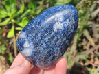 Polished Dumortierite Standing Display Pieces x 6 From Madagascar - Toprock Gemstones and Minerals 