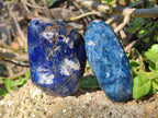 Polished Dumortierite Standing Display Pieces x 6 From Madagascar - Toprock Gemstones and Minerals 