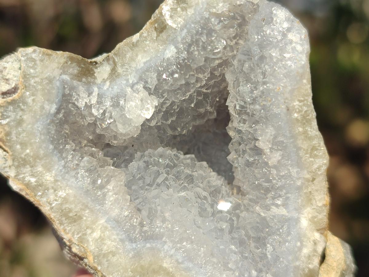 Natural Blue Lace Agate Geode Specimens x 29 From Nsanje, Malawi - Toprock Gemstones and Minerals 