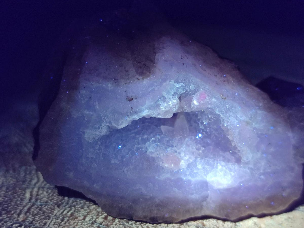 Natural Blue Lace Agate Geode Specimens x 29 From Nsanje, Malawi - Toprock Gemstones and Minerals 