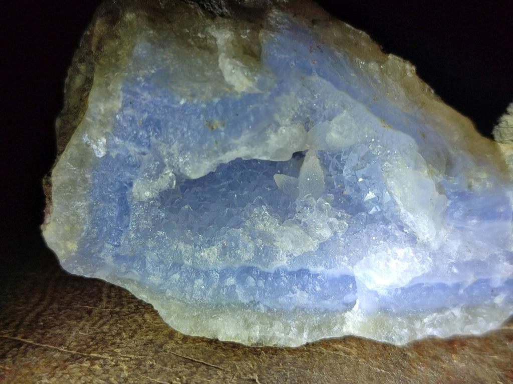 Natural Blue Lace Agate Geode Specimens x 29 From Nsanje, Malawi - Toprock Gemstones and Minerals 