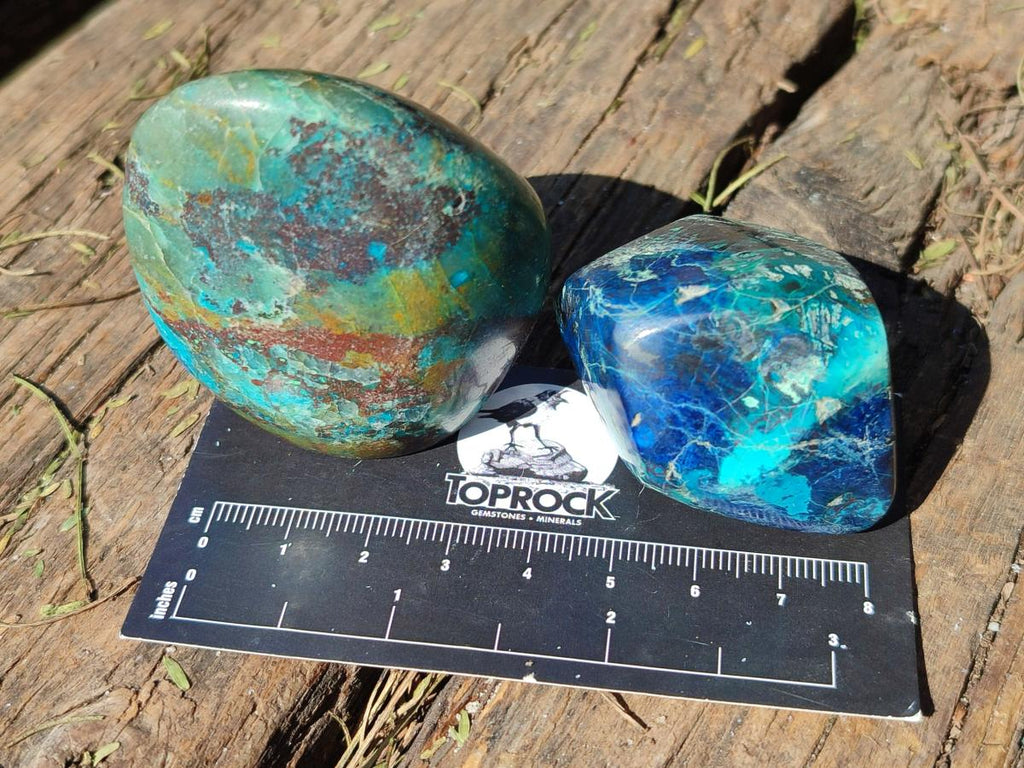 Polished and Natural Multi Mineral Specimens x 7 From Southern Africa - Toprock Gemstones and Minerals 