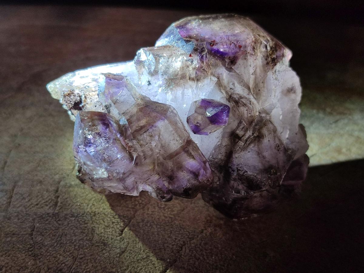 Hand Made Natural Chiredzi Amethyst Conglomerate Specimens x 6 From Chiredzi, Zimbabwe - Toprock Gemstones and Minerals 