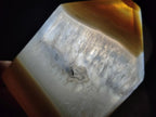 Polished and Natural Banded Agate House Shaped Slices x 6 From Madagascar - Toprock Gemstones and Minerals 