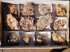 Natural Malagasy Quartz Clusters x 12 From Madagascar - Toprock Gemstones and Minerals 