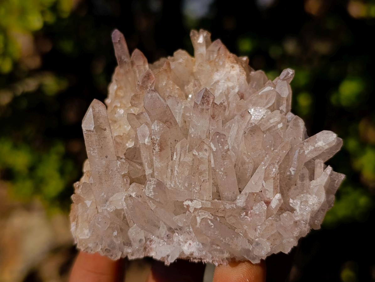 Natural Malagasy Quartz Clusters x 12 From Madagascar - Toprock Gemstones and Minerals 