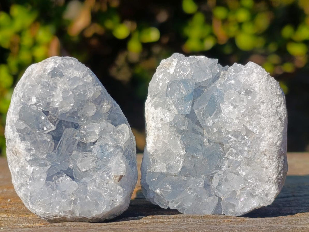Natural Blue Celestite Specimens x 46 From Sakoany, Madagascar - Toprock Gemstones and Minerals 