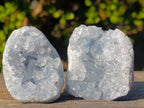 Natural Blue Celestite Specimens x 46 From Sakoany, Madagascar - Toprock Gemstones and Minerals 