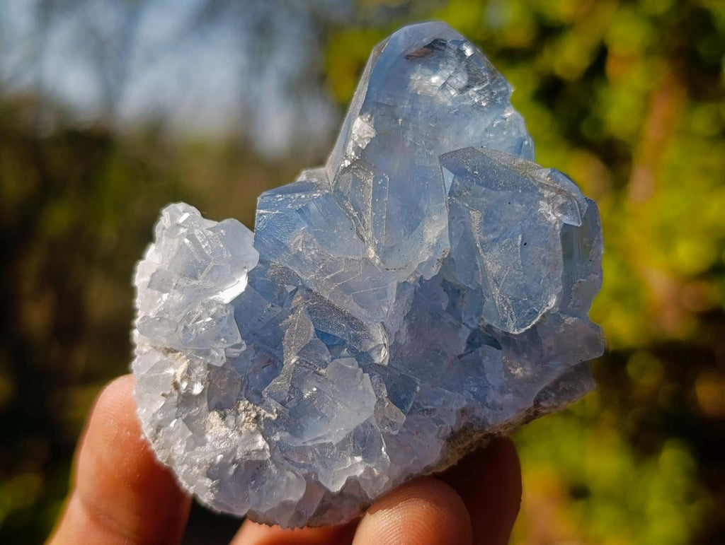 Natural Blue Celestite Specimens x 46 From Sakoany, Madagascar - Toprock Gemstones and Minerals 