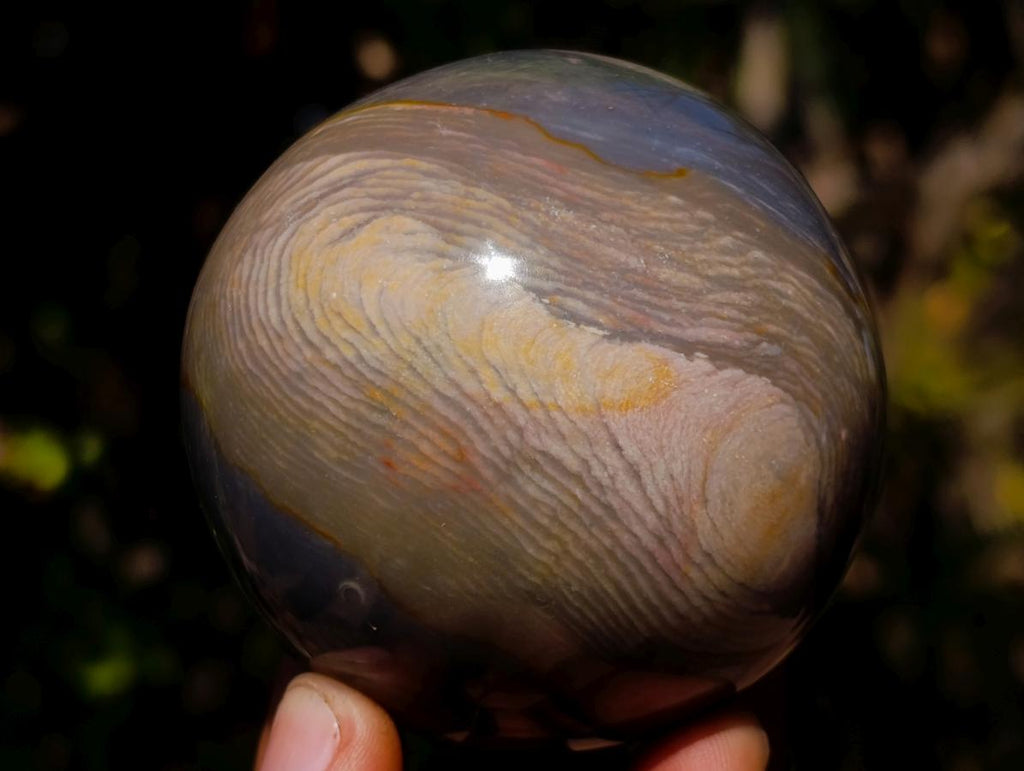 Polished Polychrome Jasper Spheres x 3 From Androka, Madagascar - Toprock Gemstones and Minerals 