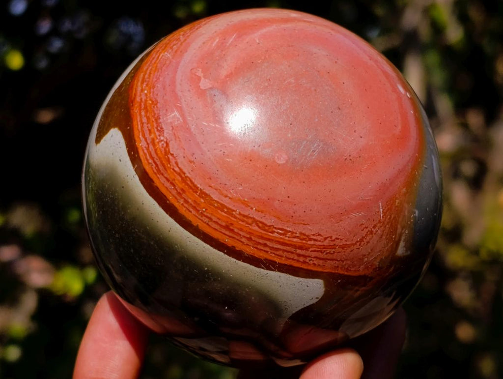 Polished Polychrome Jasper Spheres x 3 From Androka, Madagascar - Toprock Gemstones and Minerals 