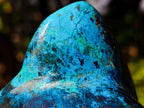 Polished Shattuckite Free Forms with Malachite, Azurite and Chrysocolla x 4 From Kaokoveld, Namibia - Toprock Gemstones and Minerals 