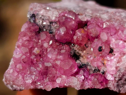 Natural Small Spherocobaltite Specimens x 20 From Musonoi Mine, Congo - Toprock Gemstones and Minerals 
