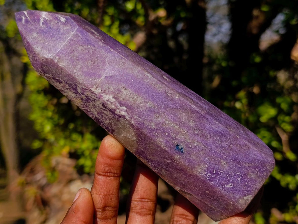 Polished Lepidolite Display Crystals x 3 From Ambatondrazaka, Madagascar - Toprock Gemstones and Minerals 