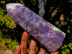 Polished Lepidolite Display Crystals x 3 From Ambatondrazaka, Madagascar - Toprock Gemstones and Minerals 