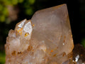 Natural Cascading White Phantom Smokey Luena Quartz Clusters x 4 From Luena, Congo - Toprock Gemstones and Minerals 