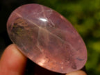 Polished Gemmy Rose Quartz Palm Stones x 20 From Madagascar - Toprock Gemstones and Minerals 
