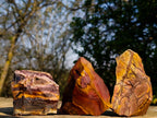 Natural Nguni Jasper Cobbed Specimens x 12 From Northern Cape, South Africa - Toprock Gemstones and Minerals 