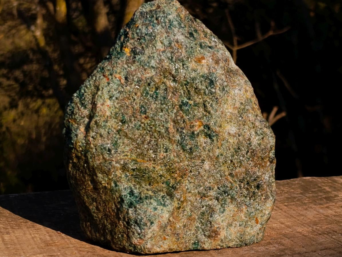 Natural Rare Large Green Apatite Standing Display Specimen x 1 From Betroka, Madagascar - Toprock Gemstones and Minerals 