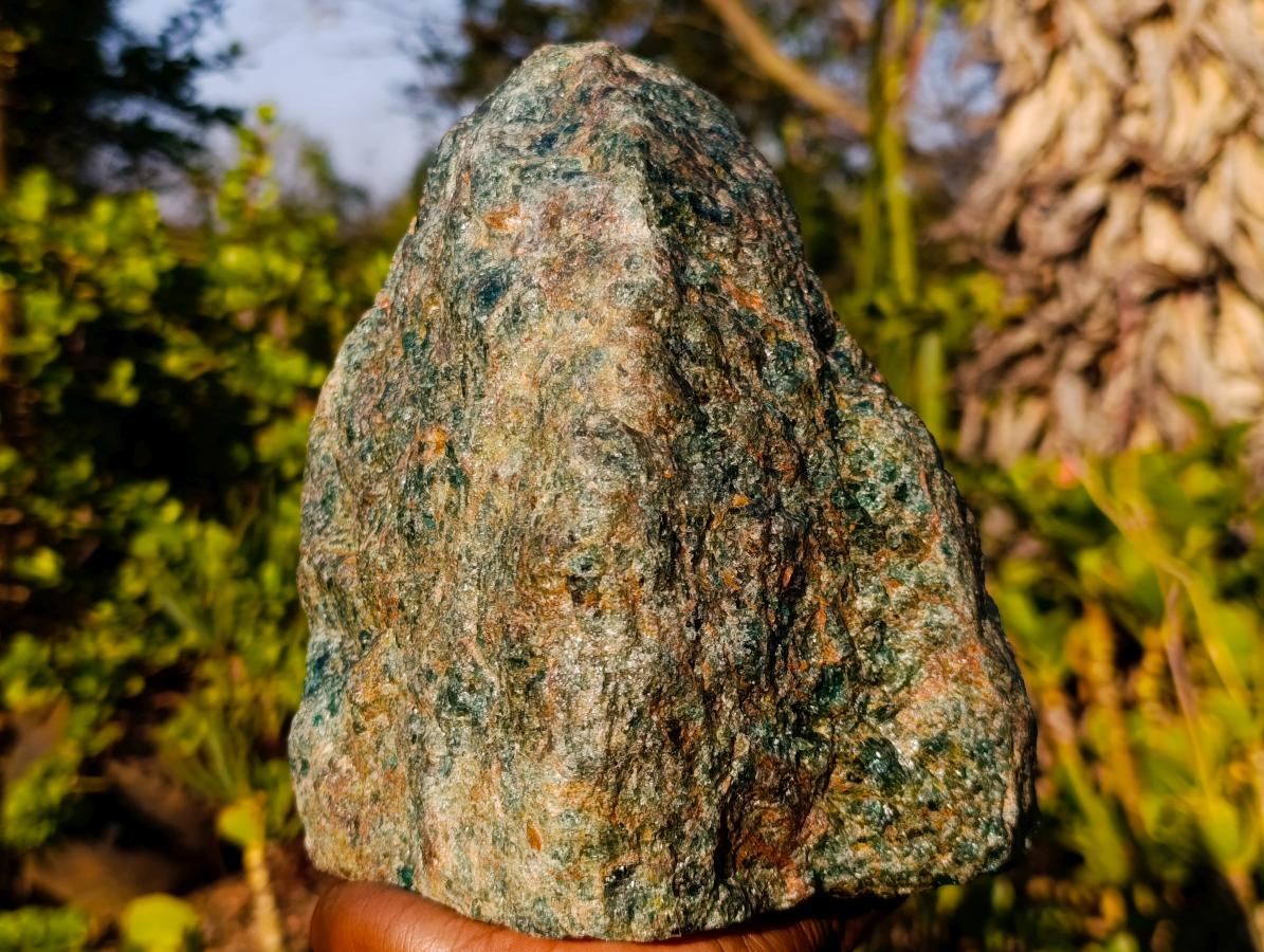 Natural Rare Large Green Apatite Standing Display Specimen x 1 From Betroka, Madagascar - Toprock Gemstones and Minerals 