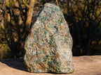 Natural Rare Large Green Apatite Standing Display Specimen x 1 From Betroka, Madagascar - Toprock Gemstones and Minerals 