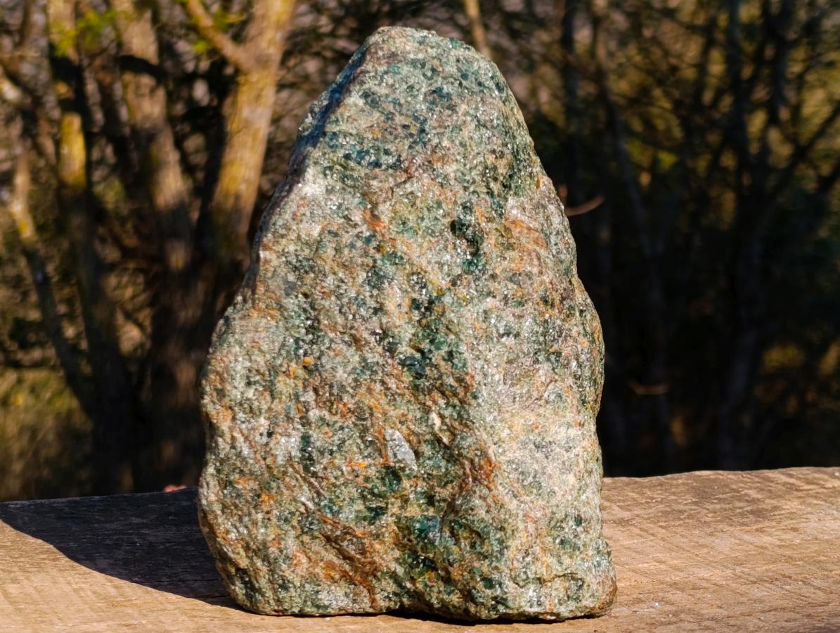 Natural Rare Large Green Apatite Standing Display Specimen x 1 From Betroka, Madagascar - Toprock Gemstones and Minerals 