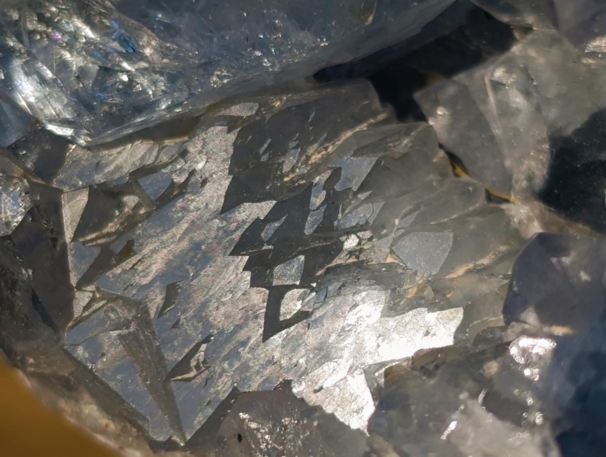 Natural Blue Celestite Geode Specimens x 3 From Sakoany, Madagascar - Toprock Gemstones and Minerals 