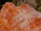 Natural Rhombohedral Sunset Orange Calcite Specimens x 3 From Spitzkop, Namibia - Toprock Gemstones and Minerals 