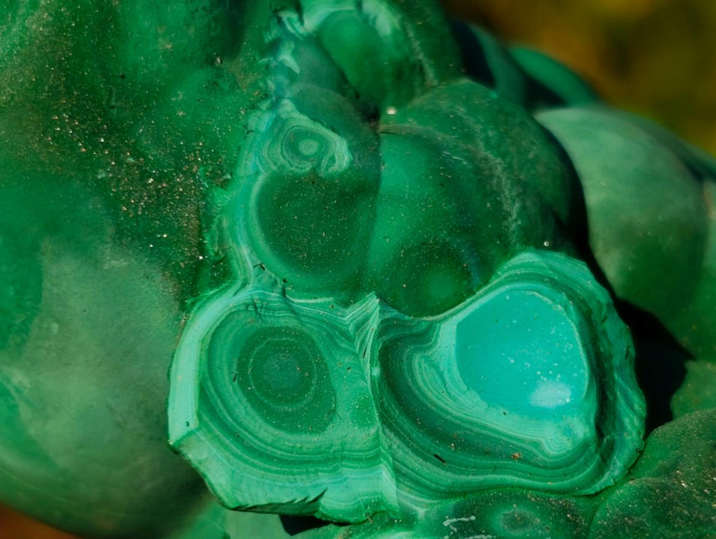 Natural Botryoidal Malachite Specimens x 4 From Congo - Toprock Gemstones and Minerals 