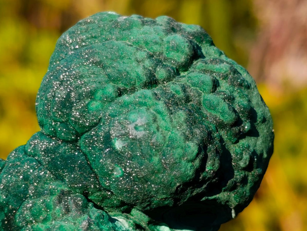 Natural Botryoidal Malachite Specimens x 4 From Congo - Toprock Gemstones and Minerals 