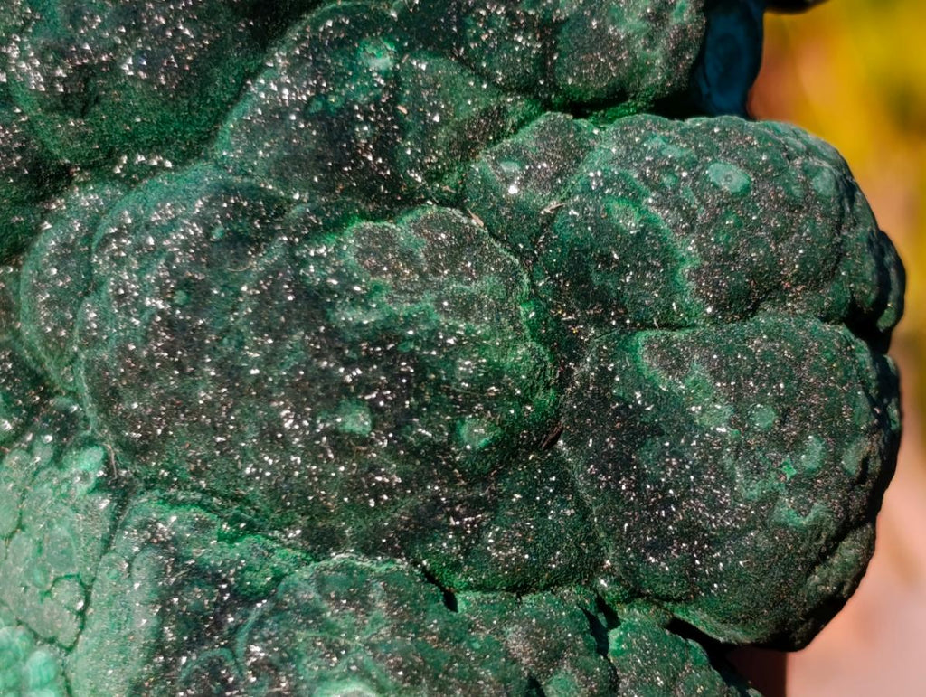 Natural Botryoidal Malachite Specimens x 4 From Congo - Toprock Gemstones and Minerals 