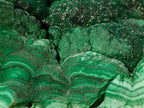 Natural Botryoidal Malachite Specimens x 4 From Congo - Toprock Gemstones and Minerals 