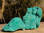 Natural Botryoidal Malachite Specimens x 4 From Congo - Toprock Gemstones and Minerals 