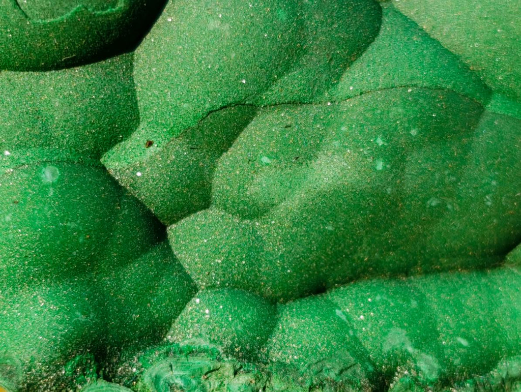 Natural Botryoidal Malachite Specimens x 4 From Congo - Toprock Gemstones and Minerals 