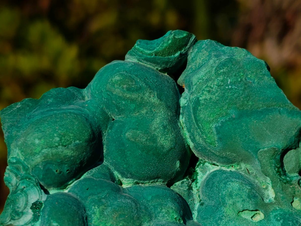 Natural Botryoidal Malachite Specimens x 4 From Congo - Toprock Gemstones and Minerals 