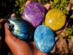 Polished Mixed Multi Mineral Galets x 12 From Madagascar - Toprock Gemstones and Minerals 