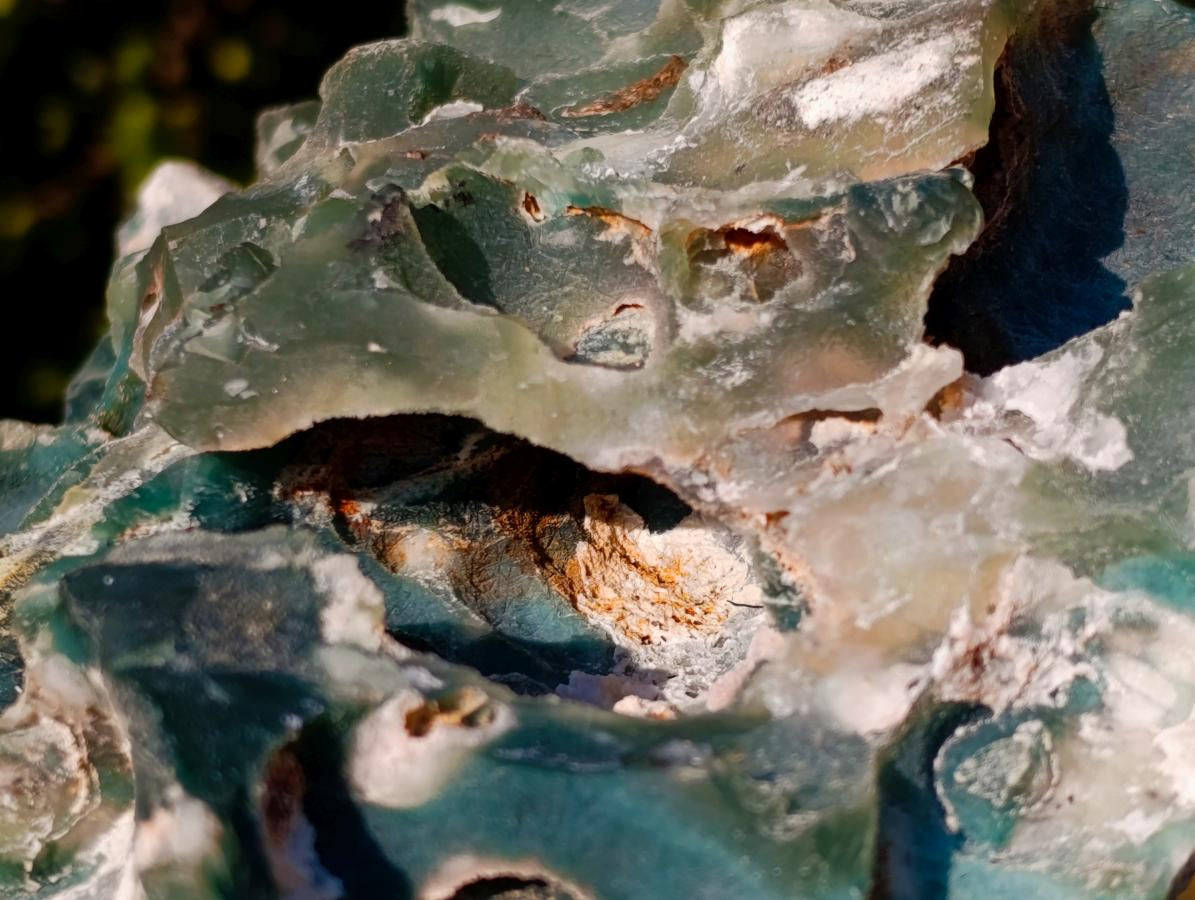 Polished One Side XL Mtorolite Chrysoprase Plates x 2 From Mutorashanga, Zimbabwe - Toprock Gemstones and Minerals 