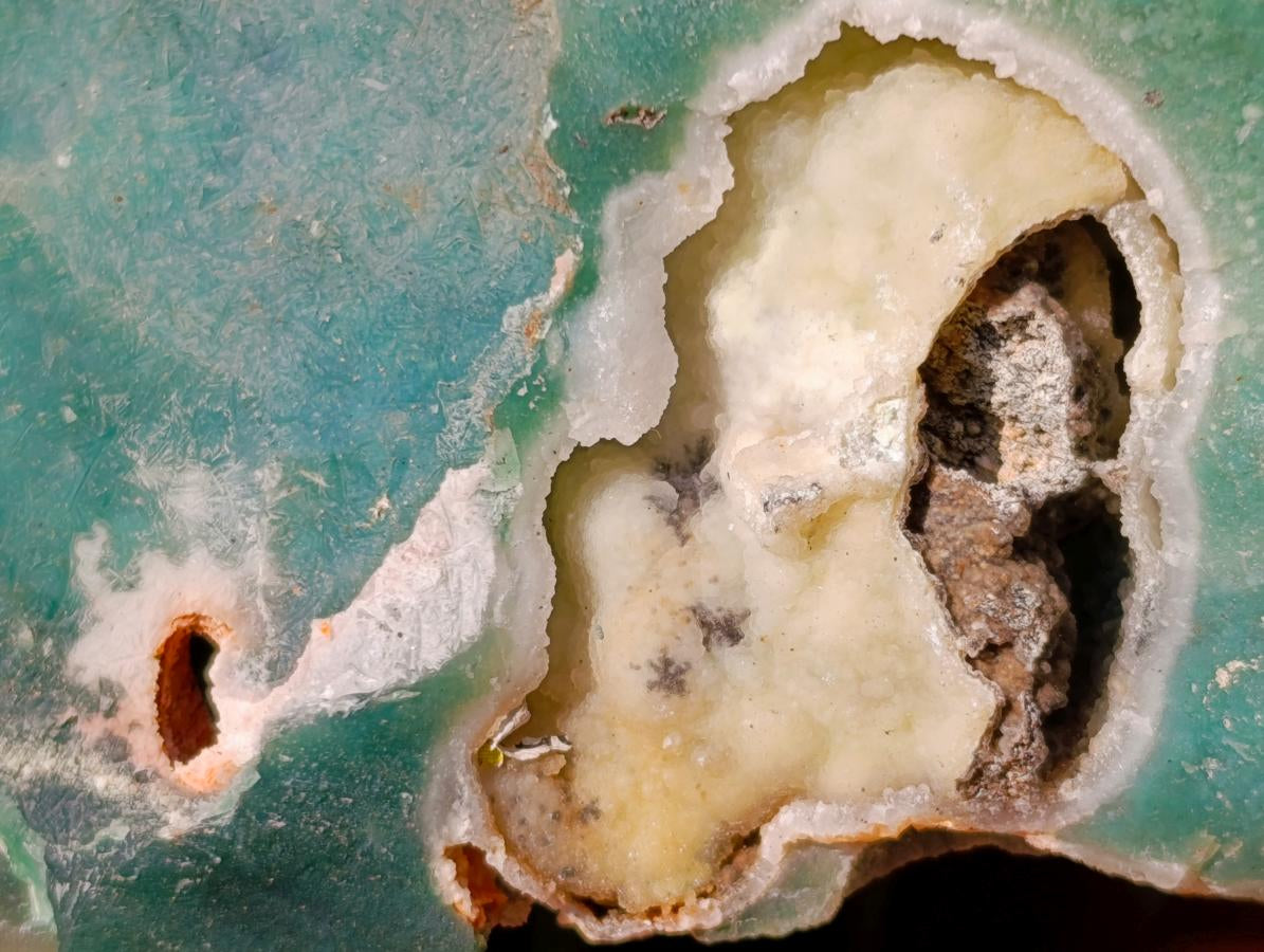 Polished One Side XL Mtorolite Chrysoprase Plates x 2 From Mutorashanga, Zimbabwe - Toprock Gemstones and Minerals 