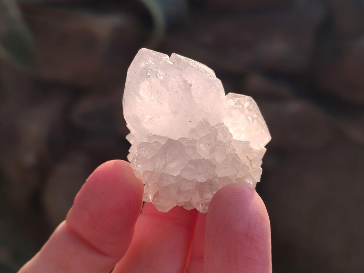Natural White Spirit Quartz Crystal Clusters x 38 From Boekenhouthoek, South Africa - Toprock Gemstones and Minerals 