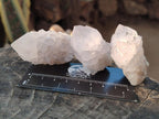 Natural White Spirit Quartz Crystal Clusters x 38 From Boekenhouthoek, South Africa - Toprock Gemstones and Minerals 