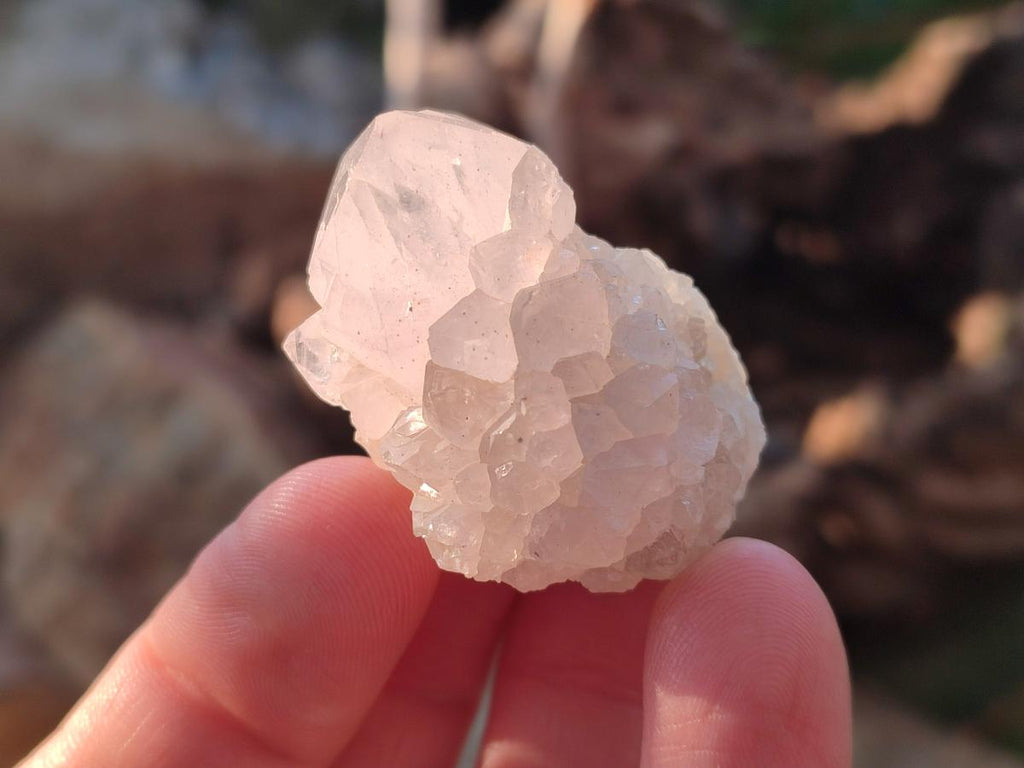 Natural White Spirit Quartz Crystal Clusters x 38 From Boekenhouthoek, South Africa - Toprock Gemstones and Minerals 